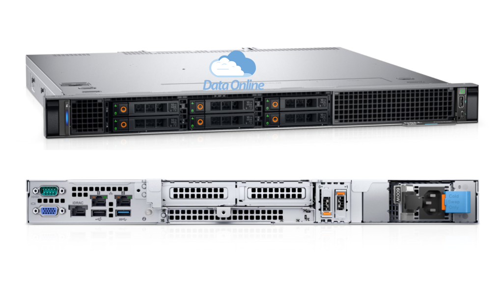 Máy chủ Dell PowerEdge R260, Server Dell R260 1U 1 CPU intel 3 May chu Dell R260