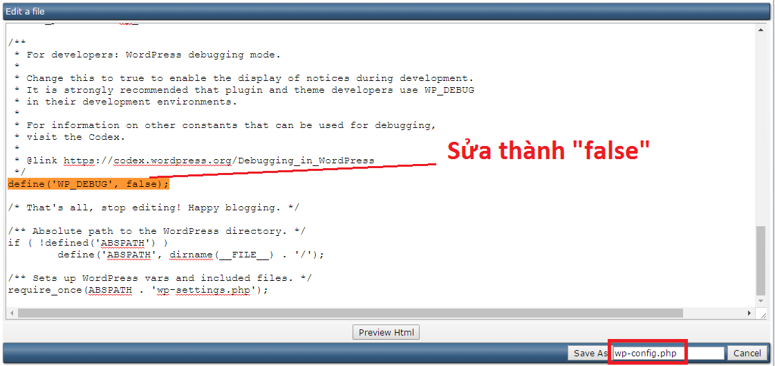 Cách tắt cảnh báo Warning: ini_get_all() has been disabled for security reasons in /home...