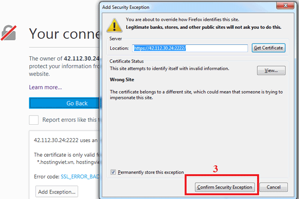 Sửa lỗi Firefox ''Your connection is not secure'' - Kết nối không an toàn 3 your connection is not secure3