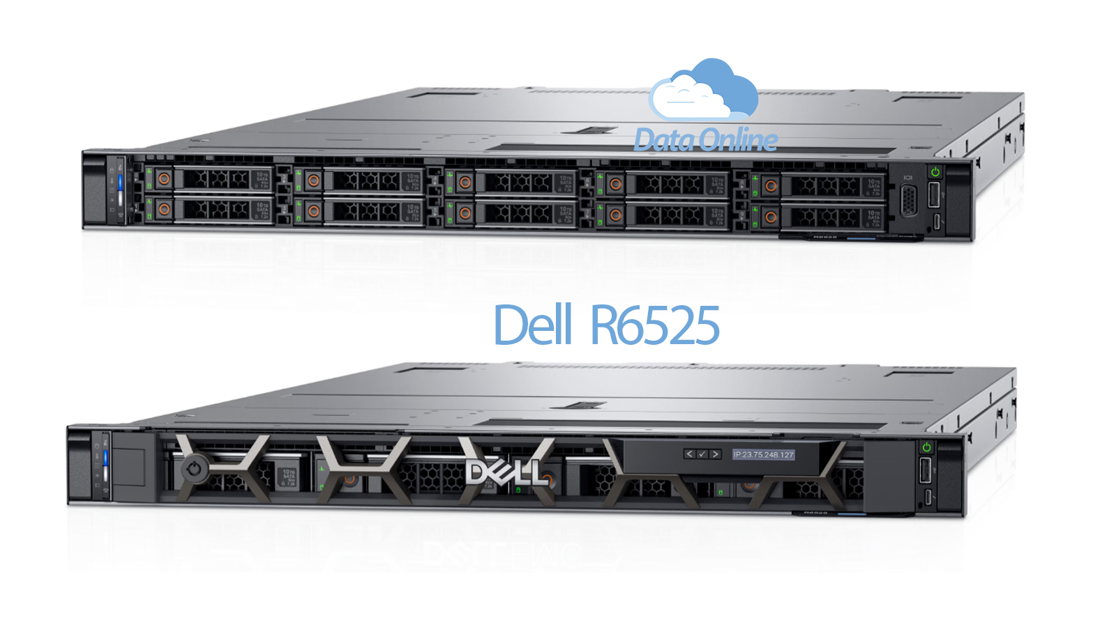 Poweredge R6525 Cpu Máy Chủ Dell EMC PowerEdge R6525, Máy Chủ Dell R6525 1U 2 CPU AMD ...