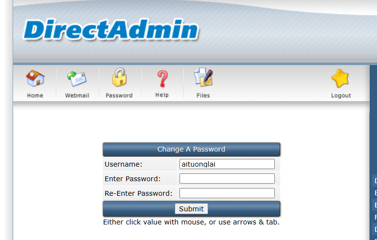 Change Passwords 5 doi mat khau