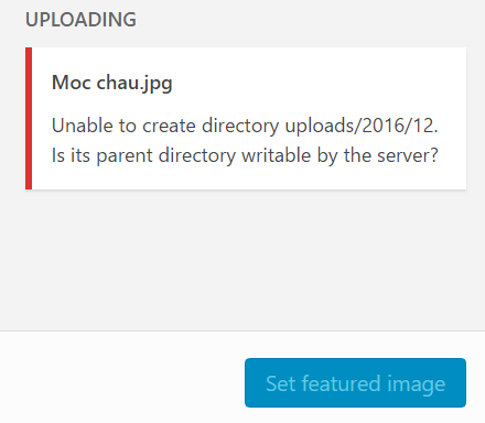 Unable to Create Directory