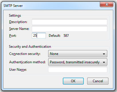 smtp gmail port 1