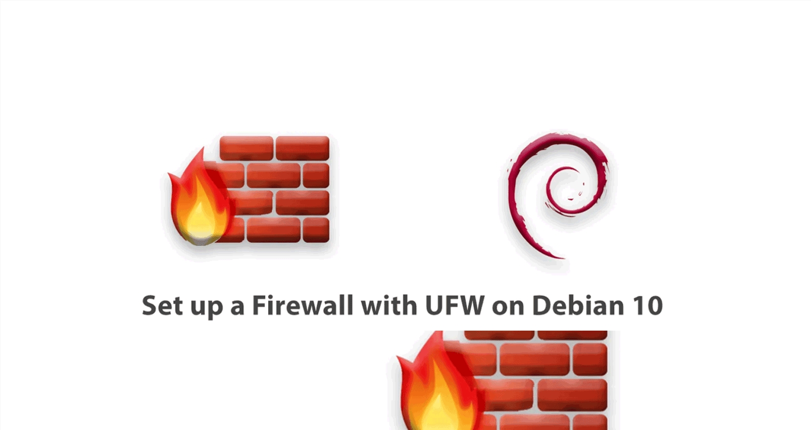 Các thiết lập ban đầu với Server Debian 10 tốt nhất | Config Server Debian 10 2 Firewall with UFW on Debian 10