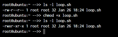 chmod command