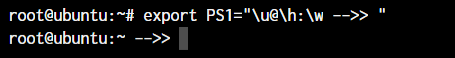 export environment variables