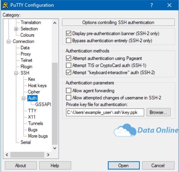 ket noi den may chu su dung ssh key 3