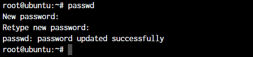 passwd command