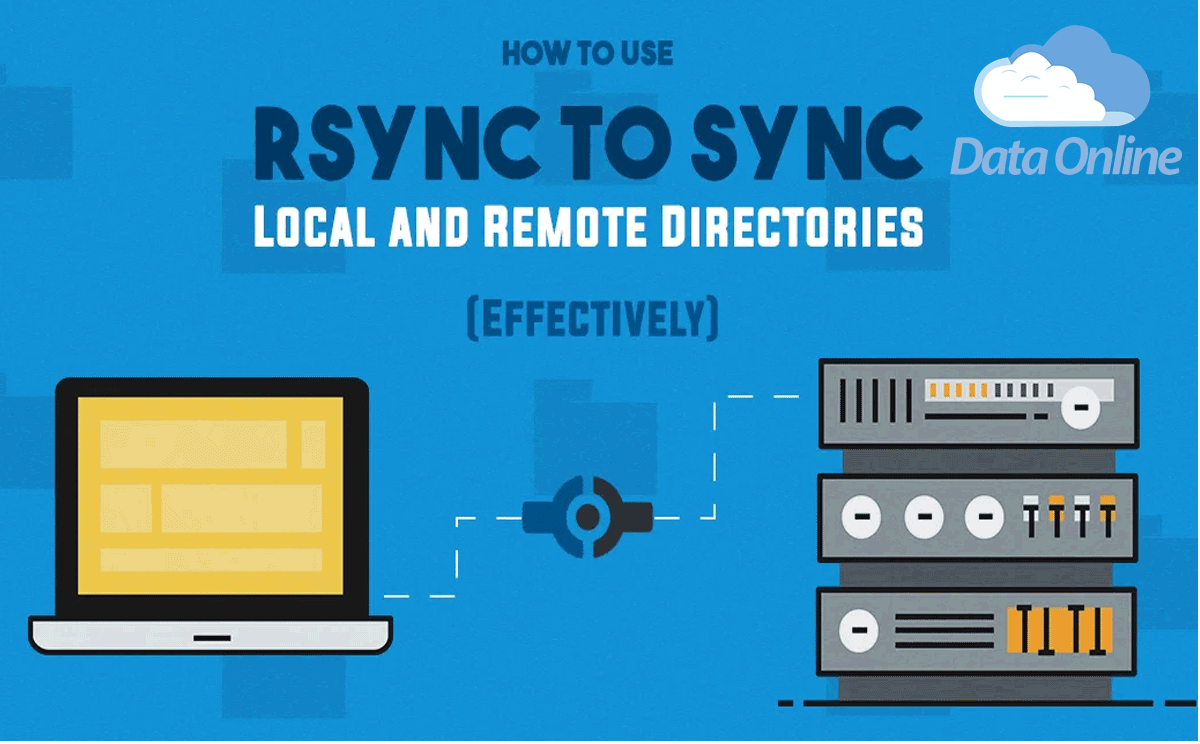 rsync local to remote