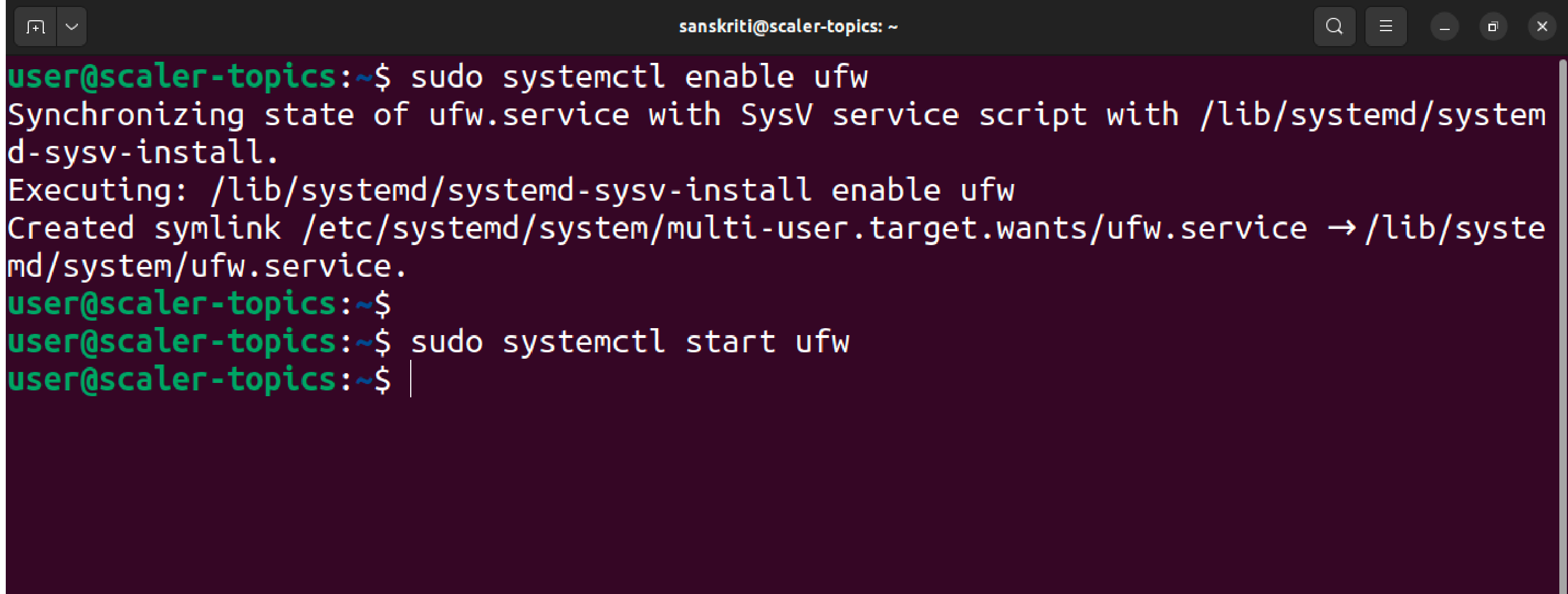 setup UFW ubuntu 4