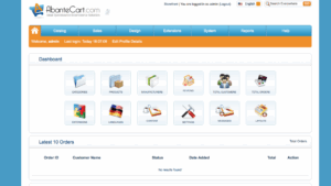 AbanteCart nền tảng mã nguồn mở kết hợp dịch vụ hosting chất lượng