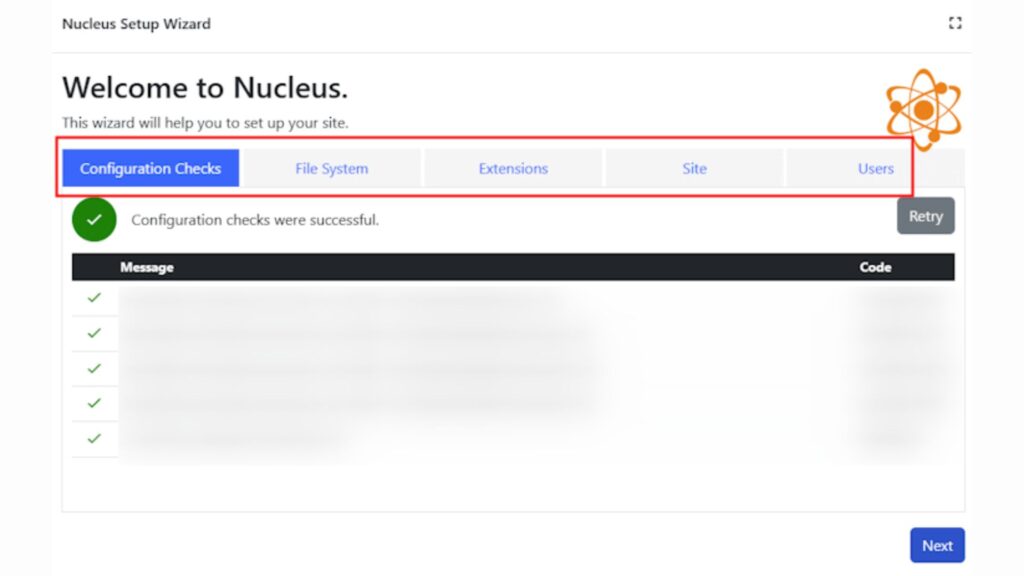 Cài đặt bản demo Nucleus CMS miễn phí 4 Cài đặt bản demo Nucleus CMS miễn phí