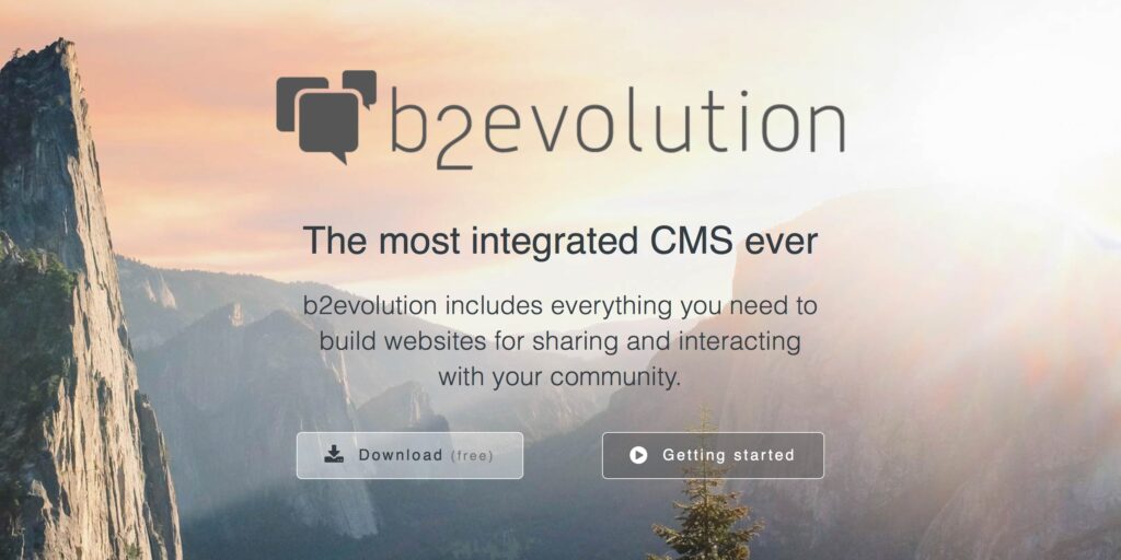 nen tang blog da nguoi dung tich hop dien dan va thu vien anh b2evolution