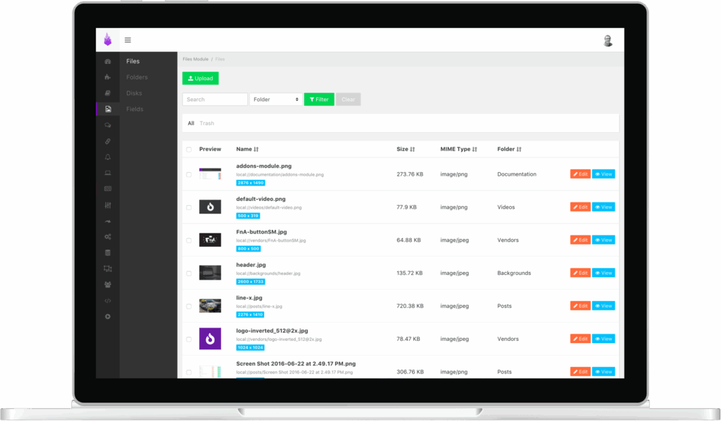 pyrocms cms hien dai xay dung tren nen tang laravel framework