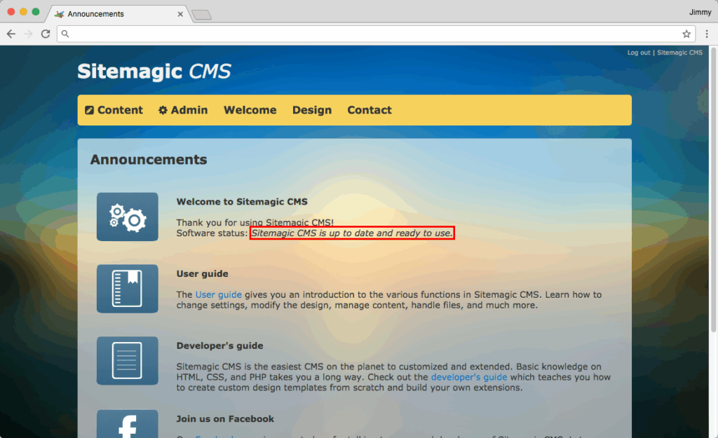 sitemagic cms de su dung khong can database de xay dung trang web 1