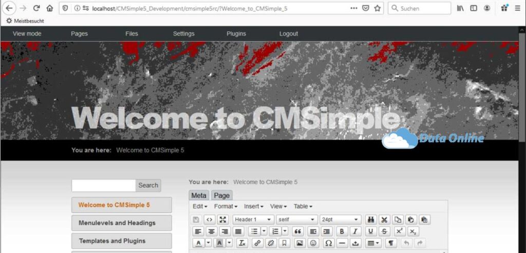 CMSimple CMS phẳng flat file chỉ cần một file để chạy và cực kỳ đơn giản 22 cmsimple cms phang flat file chi can mot file de chay va cuc ky don gian