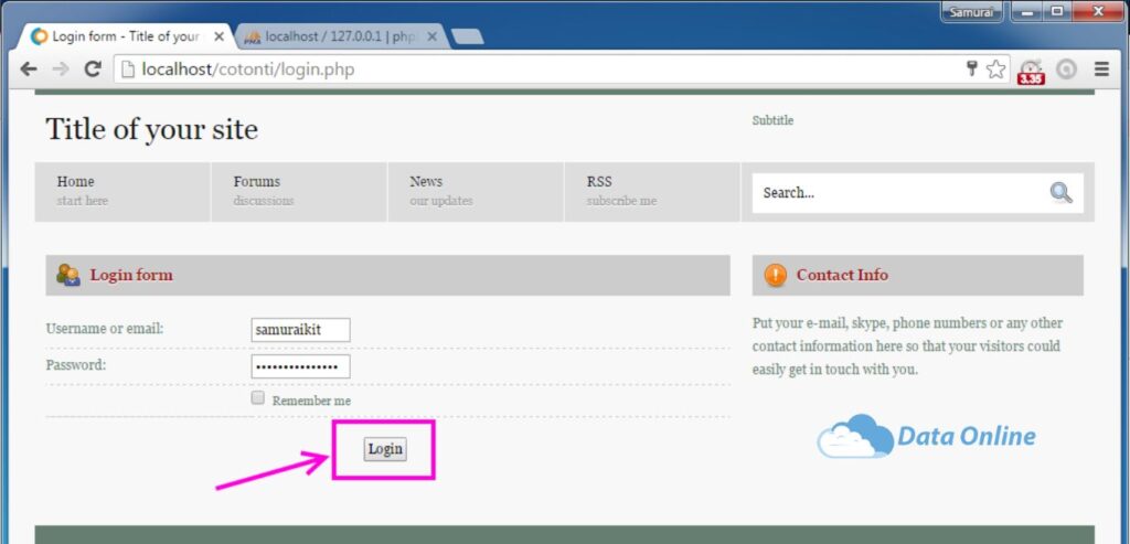 cotonti la mot cms tap trung vao cong dong va chuc nang mang xa hoi
