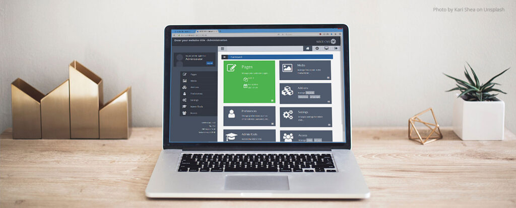 WBCE CMS Hệ thống quản lý nội dung nhẹ và dễ bảo trì 13 wbce cms he thong quan ly noi dung nhe va de bao tri 1