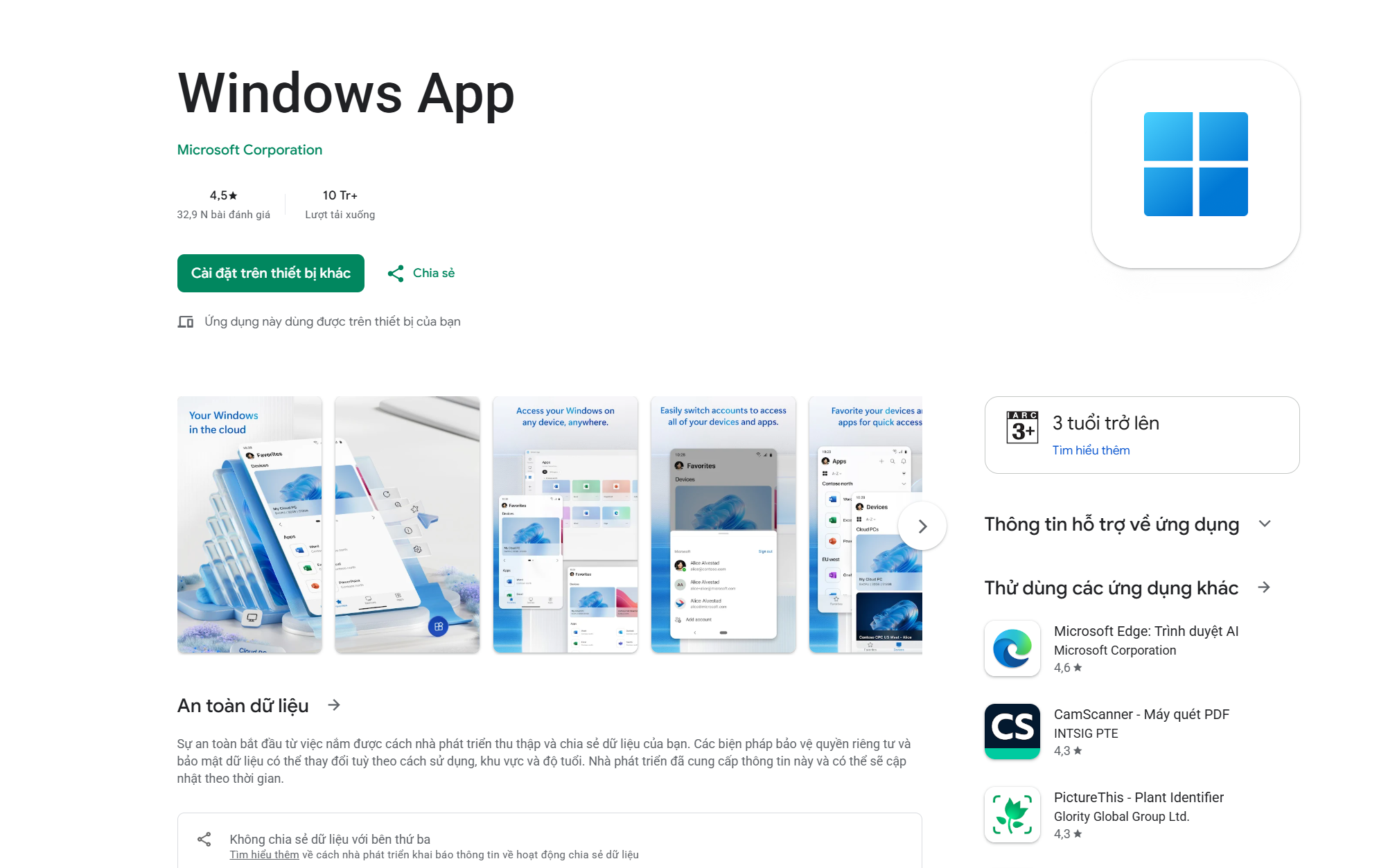 Hướng dẫn Remote VPS Windows trên điện thoại Android & iPhone (RDP) 2 Windows App