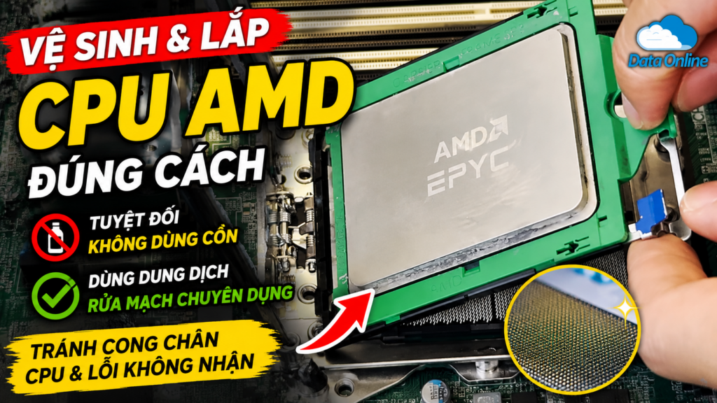 huong dan ve sinh cpu amd epyc